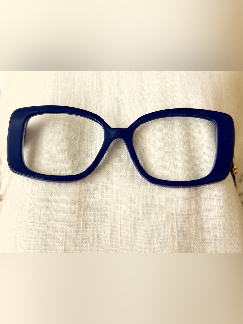 Authentic Tiffany & Co. Eyeglass Frames, With Case Navy Blue, Made in Italy